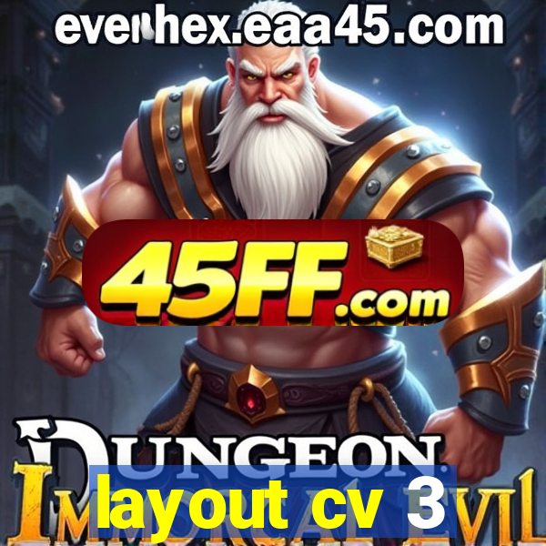 layout cv 3